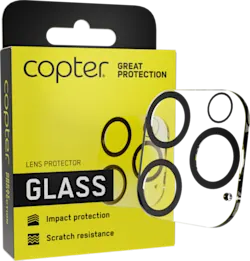 Copter Exoglass Lens iPhone 15/15 Plus Transparent