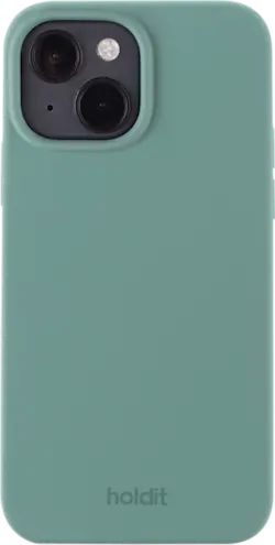 Holdit Silicone Case iPhone 15 Grön