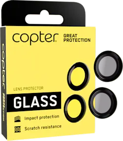 Copter Exoglass Lens iPhone 16/iPhone 16 Plus Transparent
