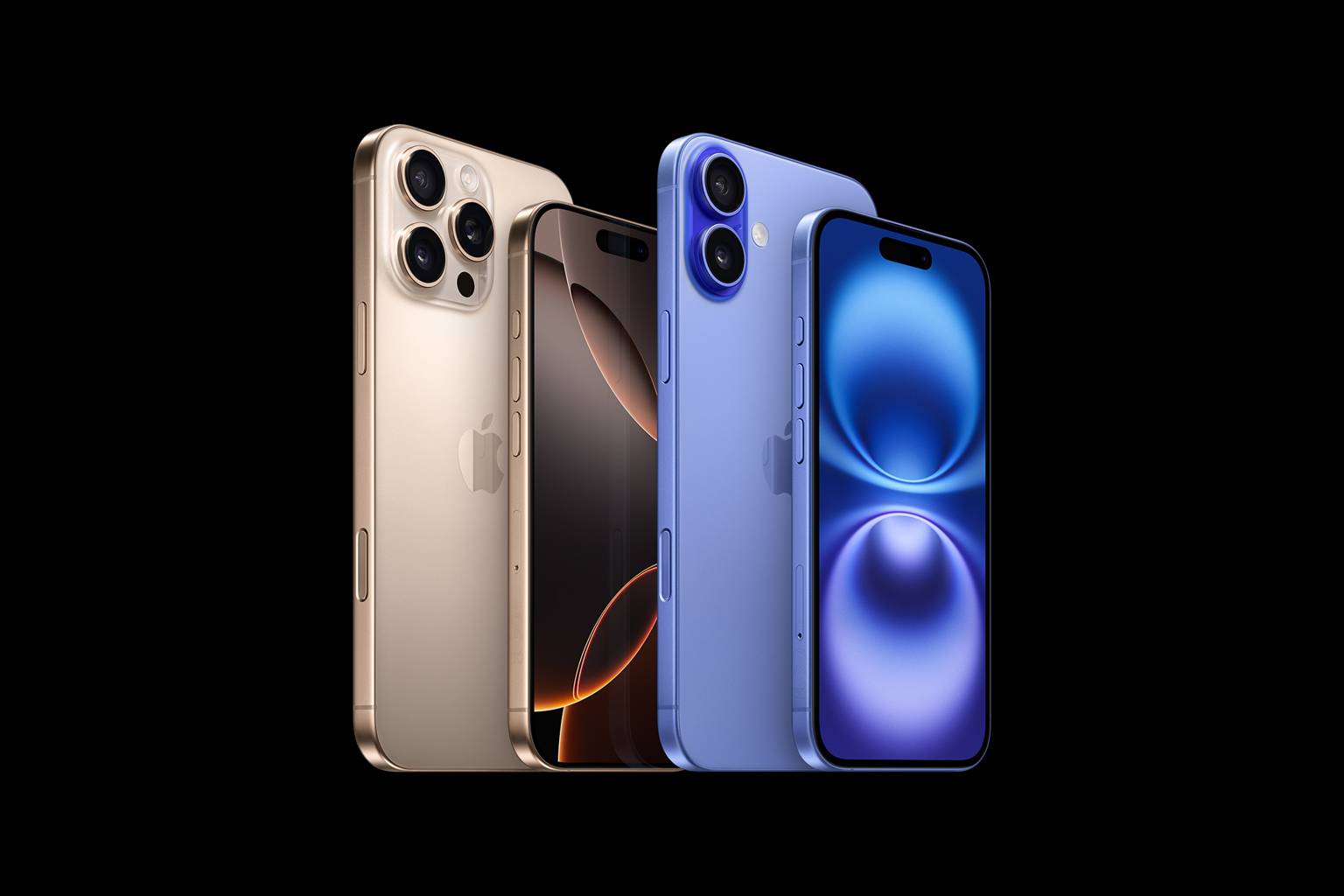 iPhone 16, 16 Pro, 16 Pro Max, 16 Plus, alla modeller uppradade